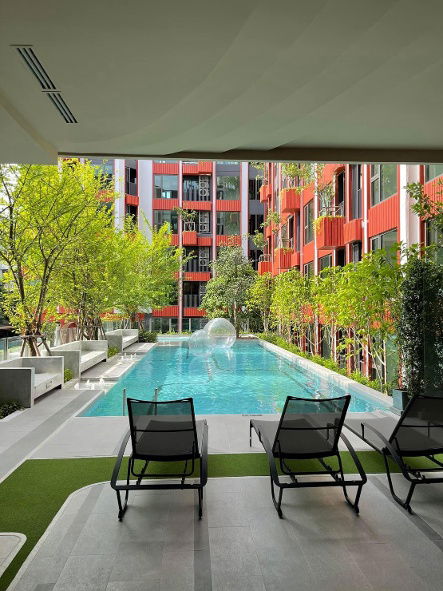 picture For rent✨The Privacy S101✨ near BTS Punnawithi, fully furnished, electrical appliances. The central part is complete. - 7/10