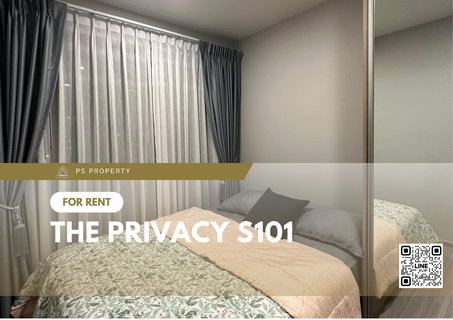 รูปภาพ ให้เช่า✨The Privacy S101✨ ใกล้ BTS ปุณวิถี เฟอร์นิจเอร์ เครื่องใช้ไฟฟ้าครบ ส่วนกลางจัดเต็ม