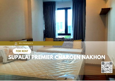 คอนโดให้เช่า : ให้เช่า🔥Supalai Premier Charoen Nakhon🔥 เฟอร์นิเจอร์ เครื่องใช้ไฟฟ้าครบ เดินทางสะดวกใกล้ BTS คลองสาน