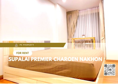 คอนโดให้เช่า : ให้เช่า📌Supalai Premier Charoen Nakhon📌 ติด BTS คลองสาน ห้องสวยตกแต่งครบพร้อมเครื่องใช้ไฟฟ้า