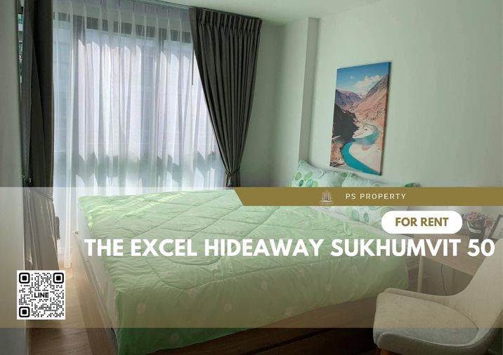 ให้เช่า🔥The Excel Hideaway Sukhumvit 50🔥 เฟอร์นิเจอร์ เครื่องใช้ไฟฟ้าครบ ส่วนกลางจัดเต็ม ใกล้ BTS อ่อนนุช
