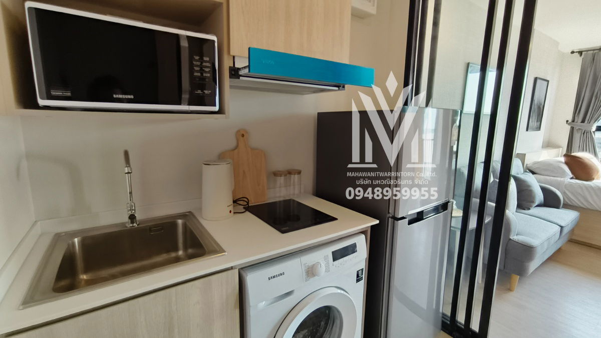 รูป 📍ให้เช่า the muve บางแค ชั้น 7 เฟอร์ครบ ห้องใหม่ เครื่องใช้ไฟฟ้าครบ พร้อมเข้าอยู่ทัน!!! เพียง 8000 บาท (ไม่รับเลี้ยงสัตว์) - รูปที่ 10/27