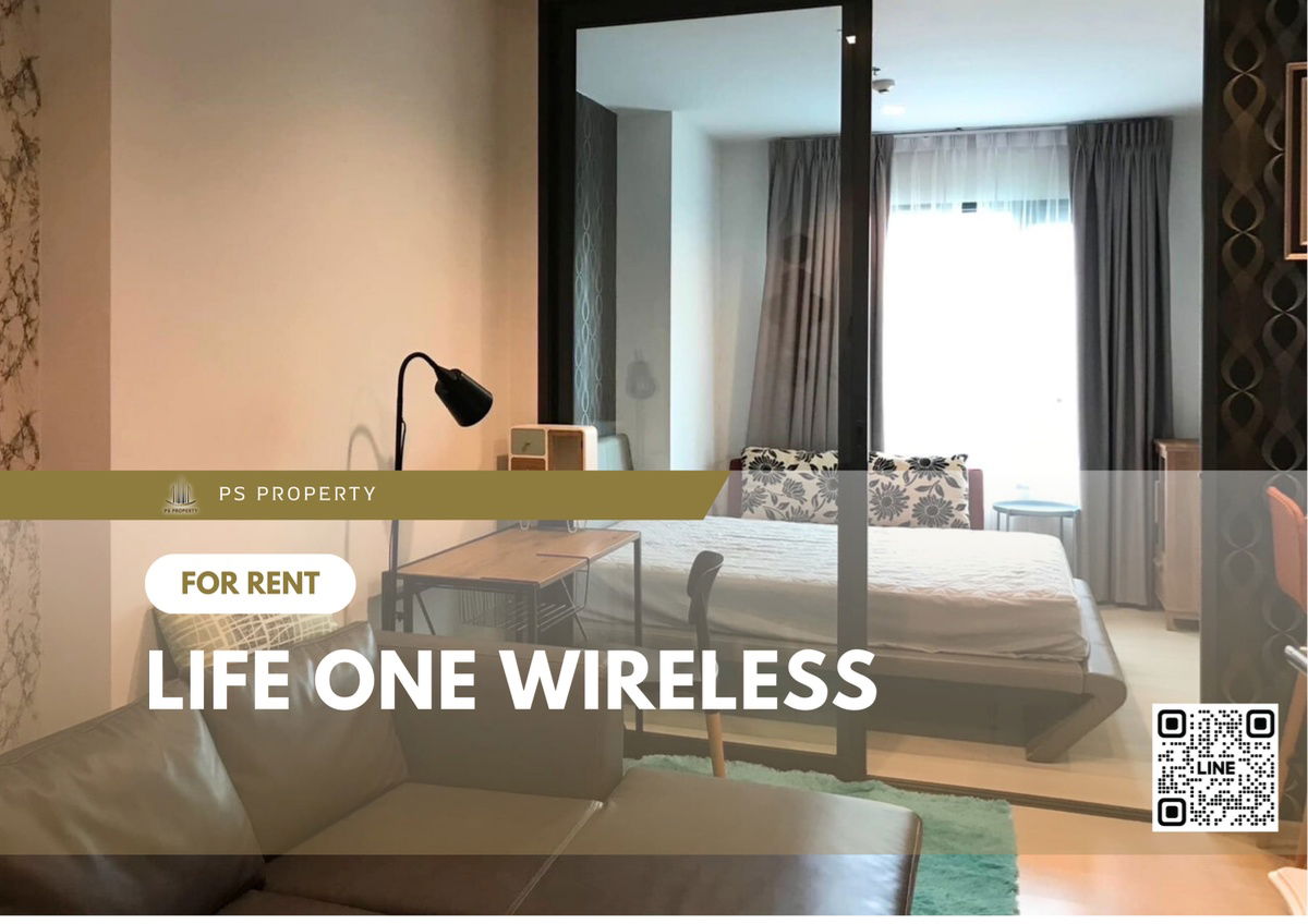 picture For rent 🔺Life One Wireless🔺Condo, good location, beautiful room, fully furnished, good price, near BTS Ploenchit 📌📌📌 - 1/7