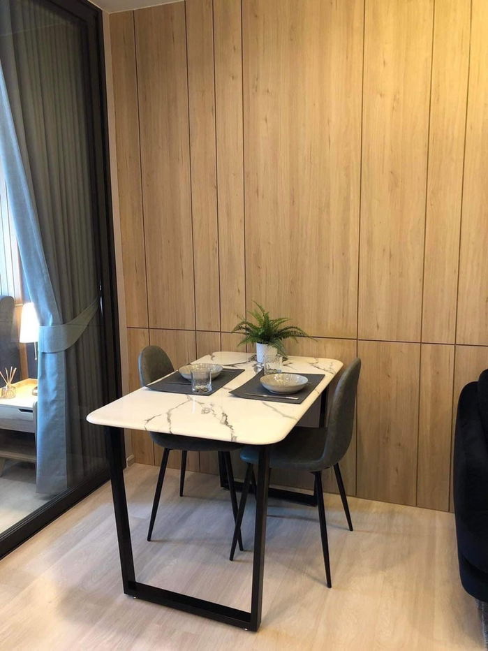 picture ✨📌Condo for rent, Life One Wireless, beautiful room, decorated, fully furnished, with bedsheets, near BTS Ploenchit ✨ - 7/10