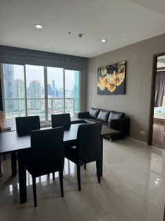 รูปภาพ LTHC9840<HC9841 – Menam Residence FOR RENT/SALE size 66 Sq. m. 2 beds 2 baths Near BTS Saphan Taksin Station