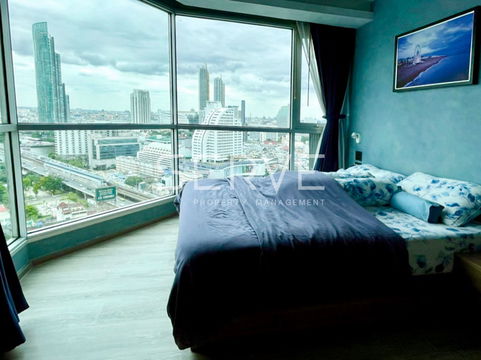 1 Bed High Fl. 20+ Best View & Good Location BTS Saphan Taksin 340 m. / For Sale-Rhythm Sathorn