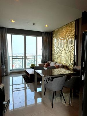 คอนโดให้เช่า : LTHC9836 – Menam Residence FOR RENT size 78 Sq. m. 2 beds 2 baths Near BTS Saphan Taksin Station ONLY 75K/Month