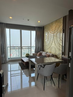 รูปภาพ LTHC9836 – Menam Residence FOR RENT size 78 Sq. m. 2 beds 2 baths Near BTS Saphan Taksin Station ONLY 75K/Month