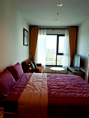 Condos for rent : Life Asoke Hype. Studio 27sqm. Line id: @pfagent