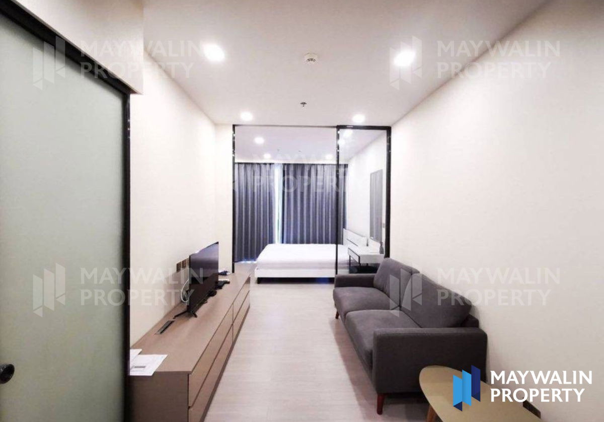 รูป One9Five🔥Hot Deal 24K🔥35.5 Sqm. เฟอร์ครบ เครื่องใช้ไฟฟ้าครบ พร้อมเข้าอยู่🟢 - รูปที่ 5/5