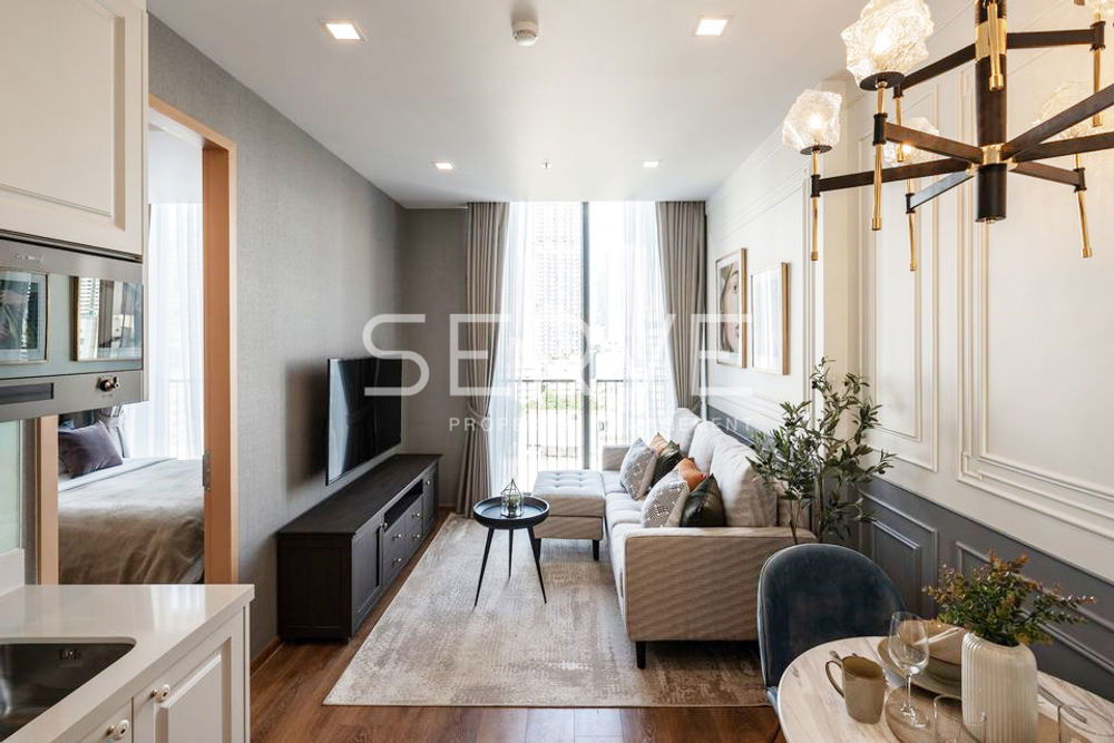 picture New Modern Luxury 1 Bed with Unblock View New Condo Close to BTS Phrom Phong 500 m. / Condo For Sale-Noble BE33 - 4/6