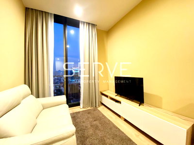 Condos for rent : 2 Beds 2 Baths with Decoration 58.95 sq.m. City View Close BTS Asok & MRT Sukhumvit 550 m. -Noble BE19 (โนเบิล บี19)