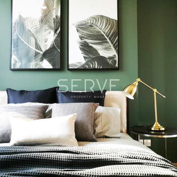 Nice Decorate 1 Bed High Fl. 25+ Good Location Next to MRT Thailand Cultural Centre 80 m. / For Rent-Noble Revolve Ratchada 2