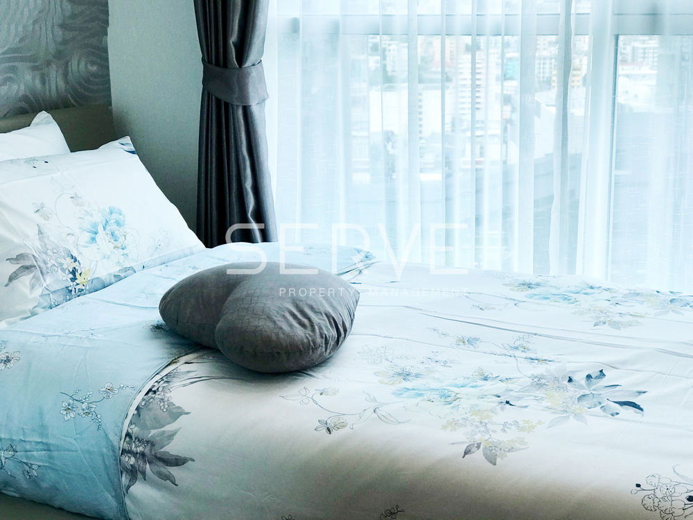 picture Nice Room & Nice Location 2 Beds Corner Unit Next to MRT Thailand Cultural Centre 80 m. -Noble Revolve Ratchada 1 - 22/23
