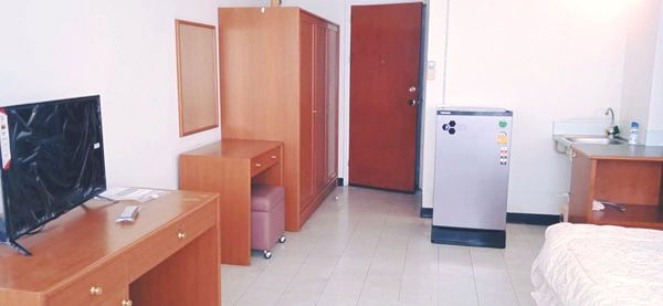 รูป คอนโด ป็อปปูล่า เมืองทอง T3 ชั้น 9  ให้เช่า 2,800 บาท (วิวนอก+เฟอร์ครบ) ใกล้ รร.เซนจ์ฟรัง - รูปที่ 3/4