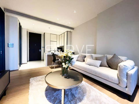 1 Bed with Bathtub (Balcony) High Fl. 20+ Good View & Good Location BTS Thong Lo 250 m. / For Sale-Beatniq Sukhumvit 32