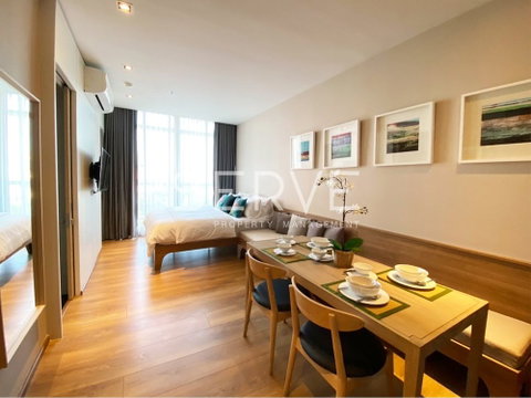 Best Deal ! Studio Nice Room Garden View Good Location Shuttle bus to BTS Phrom Phong 650 m.-Park 24