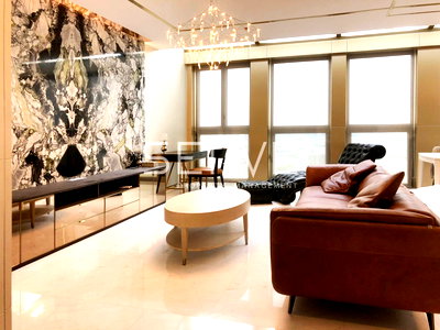 Condos for sale : Penthouse 2 Beds 3 Baths Nice Room Unit on Super High Fl. 45+ Next to BTS Phloen Chit / For Rent-Noble Ploenchit