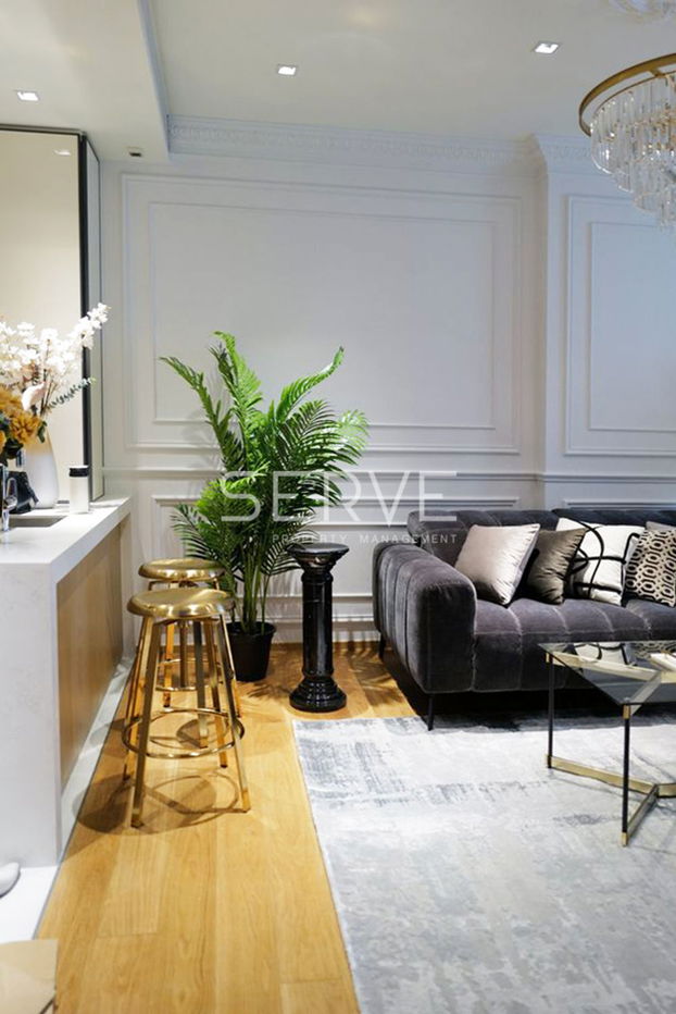 picture Luxury Style 1 Bed with Bathtub Good Location Close to BTS Thong Lo 250 m. / For Rent & For Sale-Beatniq Sukhumvit 32 - 6/9