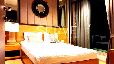 คอนโดให้เช่า : Nice Room 1 Bed Super High Fl. 30+ Good Location BTS Saphan Taksin station 340 m. / For Rent & Sale-Rhythm Sathorn