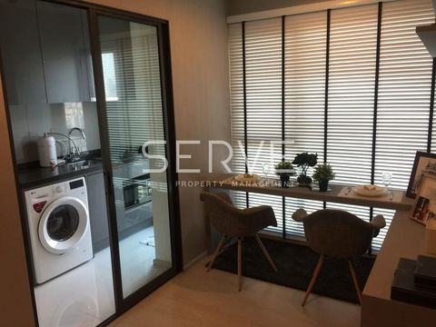 1 Bed 1 Bath Nice Room Good Location MRT Phra Ram 9  300 m. and CentralPlaza / For Rent & For Sale-Rhythm Asoke