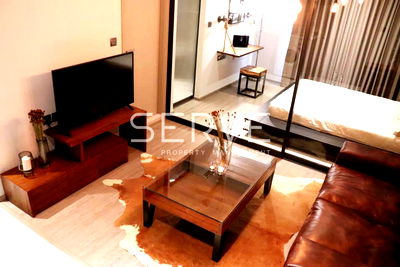 ขายคอนโด : 1 Bed Nice Room Good Location Close to BTS Ekkamai 350 m. and Gateway / For Rent & For Sale-RHYTHM Ekkamai