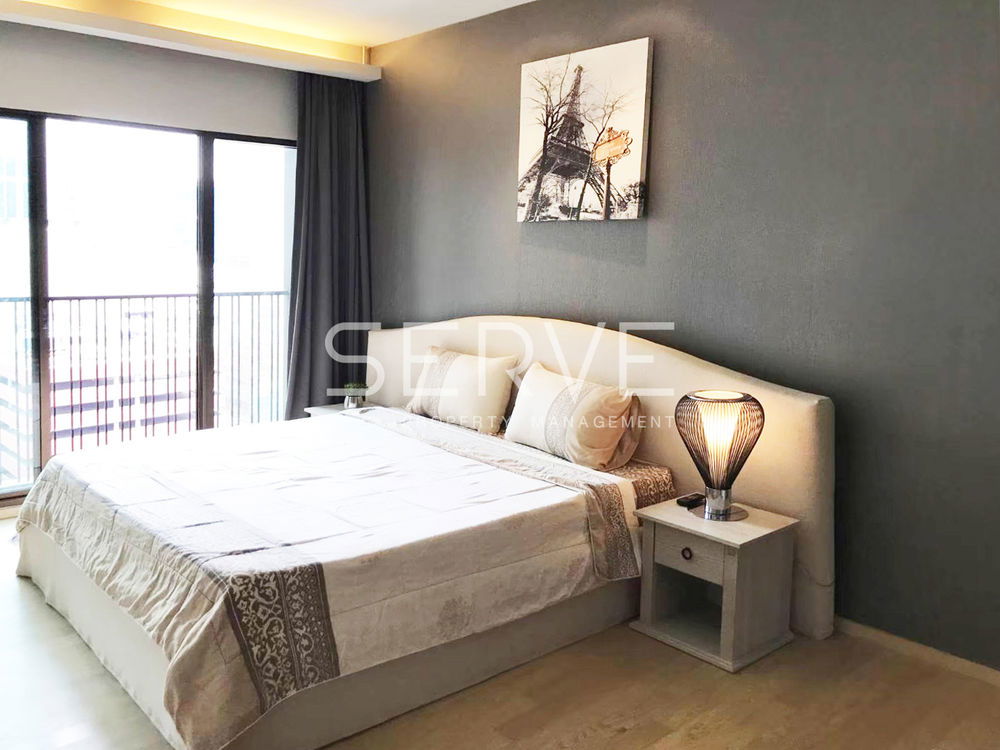 picture Hot Price! Large Room 1 Bed with Bathtub Close to BTS Phrom Phong 200 m. / For Rent & For Sale -Noble Refine (โนเบิล รีไฟน์) - 6/9