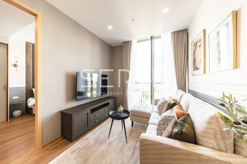 picture New Modern Luxury 1 Bed with Unblock View New Condo Close to BTS Phrom Phong 500 m. / Condo For Sale-Noble BE33 - 2/6
