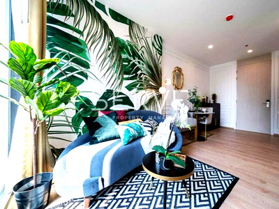 ขายคอนโด : 1 Bed Nice Decorate South side New Condo Good Location BTS Asok & MRT Sukhumvit 550 m. / For Sale-Noble Recole Sukhumvit 19