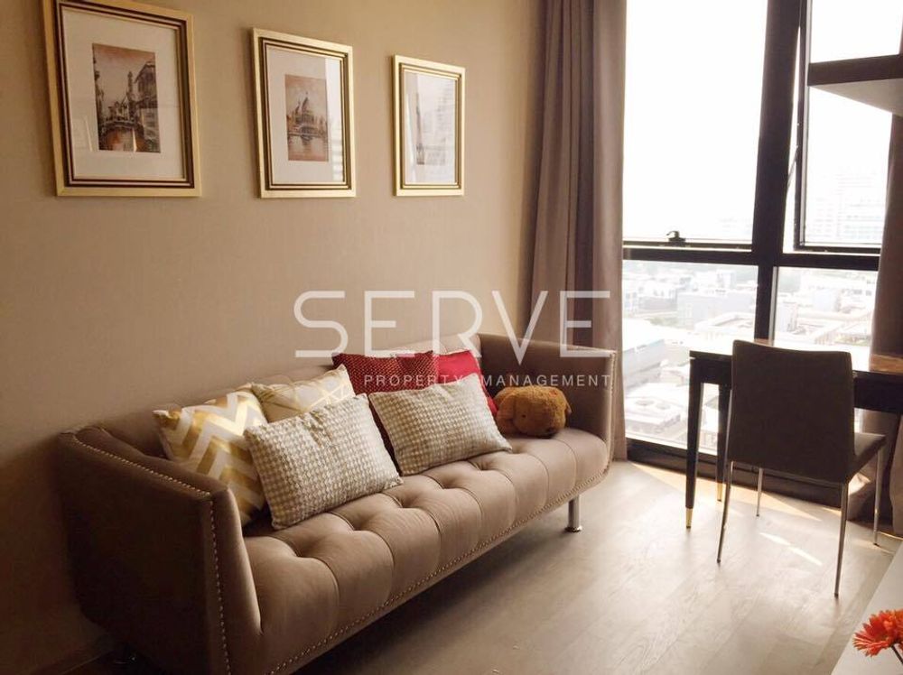 รูป 1 Bed 1 Bath Good Location MRT Sukhumvit 20 m. and BTS Asok 230 m. / For Rent & Sale-Ashton Asoke (แอชตัน อโศก) - รูปที่ 1/9