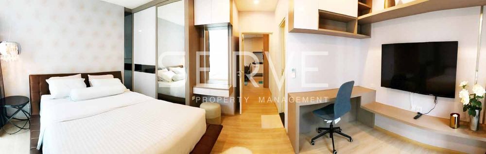 picture Nice Room & Nice Location 2 Beds Corner Unit Next to MRT Thailand Cultural Centre 80 m. -Noble Revolve Ratchada 1 - 21/23