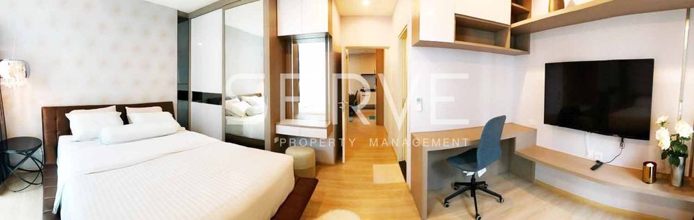 picture Nice Room & Nice Location 2 Beds Corner Unit Next to MRT Thailand Cultural Centre 80 m. -Noble Revolve Ratchada 1 (โนเบิล รีวอลฟ์ รัชดา 1) - 5/7