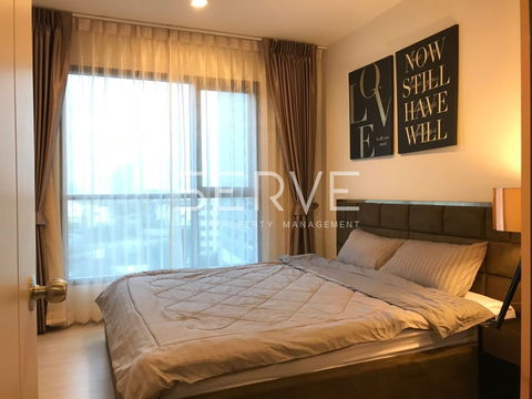 1 Bed Large Room 40 sq.m. High Fl. 10+ Good Location BTS Phra Khanong 600 m. / For Rent & For Sale -Life Sukhumvit 48