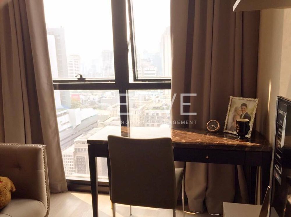 รูป 1 Bed 1 Bath Good Location MRT Sukhumvit 20 m. and BTS Asok 230 m. / For Rent & Sale-Ashton Asoke (แอชตัน อโศก) - รูปที่ 2/9