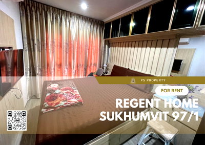 Condos for rent : For rent 🔥Regent Home Sukhumvit 97/1🔥 Fully decorated, built-in furniture with electrical appliances.