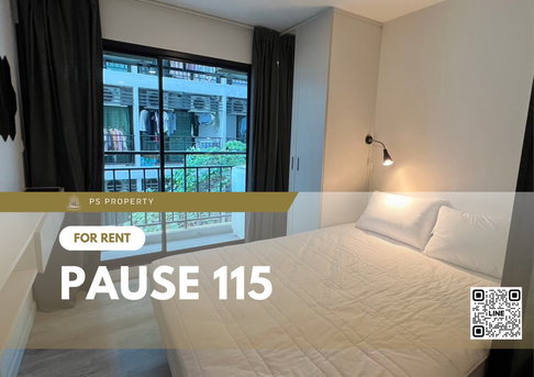 ให้เช่า 🔺Pause 115🔺ห้องสวย เฟอร์ครบ ตกแต่งบิ้วอิน พร้อมเข้าอยู่ คอนโดใกล้ BTS ปู่เจ้า 270 เมตร 🚆✨