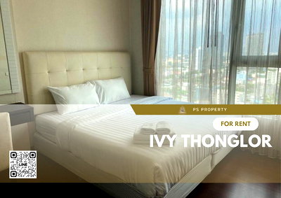คอนโดให้เช่า : ให้เช่า📌IVY Thonglor📌 ใจกลางทองหล่อ ตกแต่งครบ สไตล์โมเดิร์นพร้อมเฟอร์นิเจอร์ เครื่องใช้ไฟฟ้า
