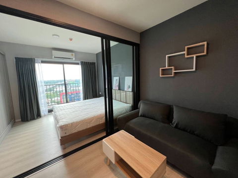 คอนโด เอ สเปซ เมกะ 1 นอน 29 ตรม. ชั้น 18 ราคา 8,000 บาท วิวเมกะ