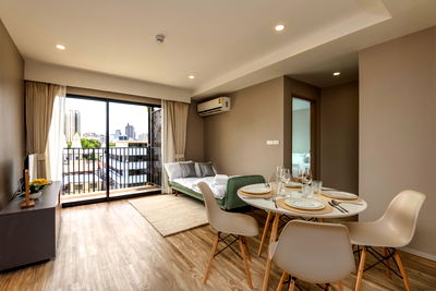 Condos for rent Shrewsbury International School :  For rent Blossom Condo @ Sathorn-Charoenrat 2 bedrooms 5th floor Building A near Shrewsbury International School and BTS Surasak