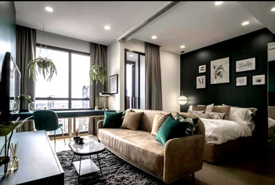 Condos for rent BTS Sala Daeng : For rent: Ashton Chula-Silom, beautiful room, beautifully decorated, ready to move in, near MRT Samyan. If interested, contact Line @841qqlnr