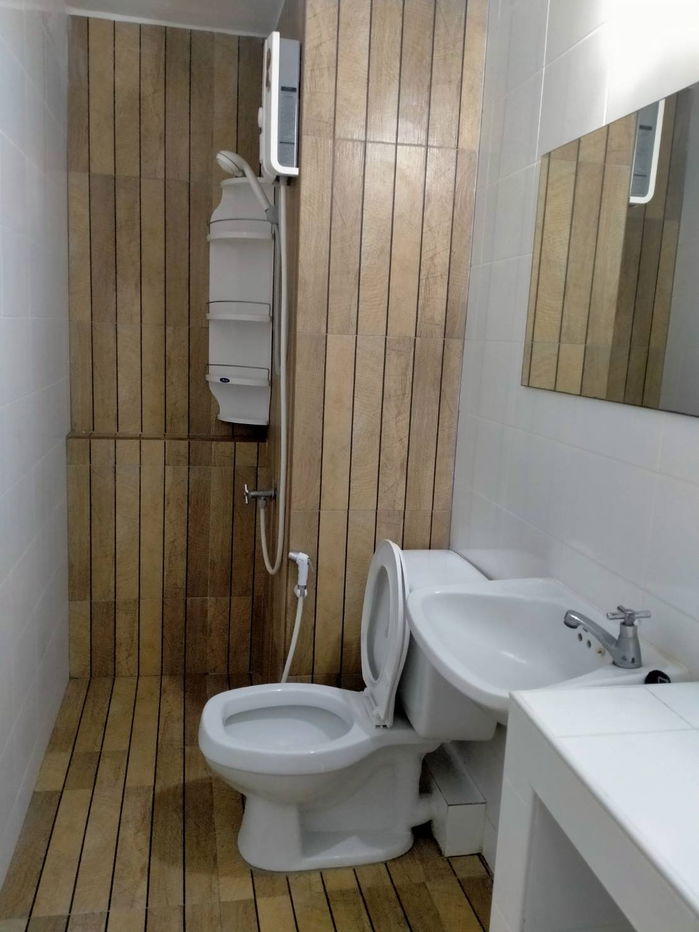 รูป ห้องเช่า เมืองทอง ตึก C4  วิวนอก เตียงคู่ ใกล้ห้าง โรงหนัง - รูปที่ 4/5