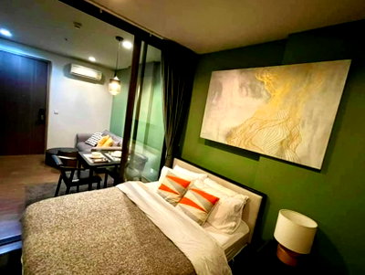 Condos for rent BTS On Nut : Nice room 1B1B The Line Sukhumvit 71  ||  💥LineID: @RizzEstate (with@ Ahead)💥