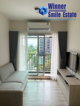 Condo for rent, Niche Mono Ramkhamhaeng, fully furnished, ready to move in, size 47 sq m.