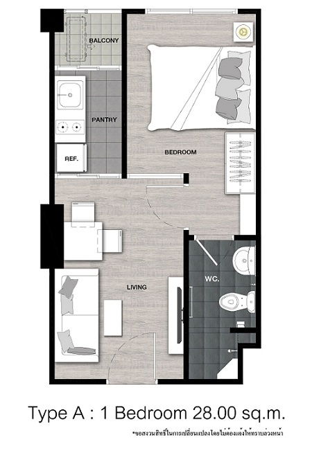Type A floor plan