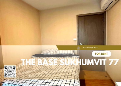 Condos for rent : For rent 📌The Base Sukhumvit 77📌 convenient travel near BTS On Nut, complete furniture and electrical appliances.