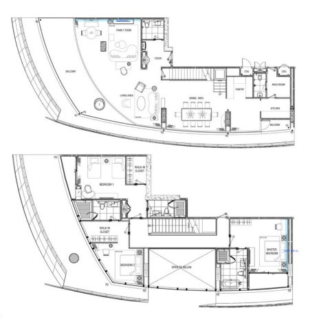 Condos for rent : Full service!. 3beds 323sqm. Penthouse Duplex! Available 13/05/24 Line id: @pfagent