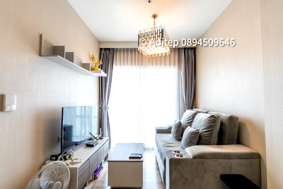 Condos for sale : Condo for Sale, Amber Tiwanon, 1 bedroom, 35 sq m. Condo next to MRT, Tiwanon intersection, high floor, beautiful view.