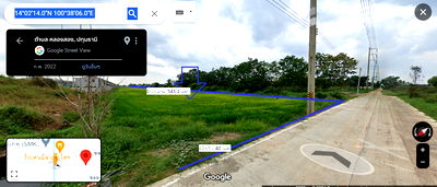 ที่ดิน รังสิต คลองหนึ่ง : ขายที่ดินคลองสอง คลองหลวง ปทุมธานี แปลงสวย รูปสี่เหลี่ยมผืนผ้า ขนาด 13-2-77 ไร่
