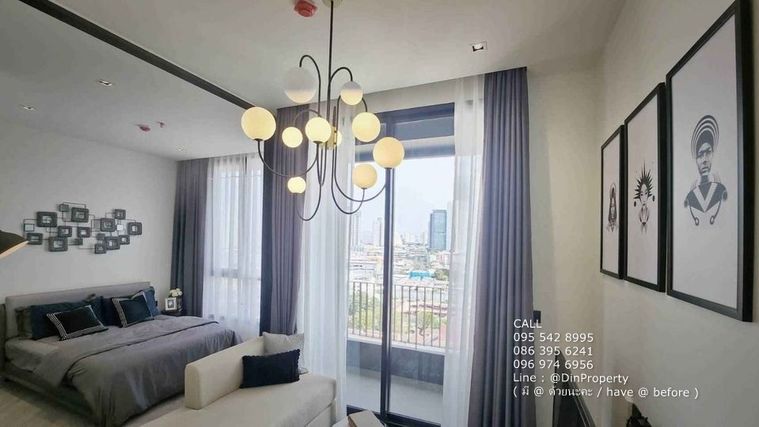 ให้เช่า  แชปเตอร์ เจริญนคร–ริเวอร์ไซด์ ,1 ห้องนอน,  32 ตรม ,บีทีเอส สะพานตากสิน กรุงธนบุรี ถนนเจริญนคร