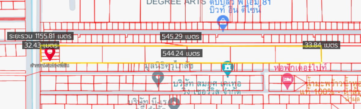 รูป ขายที่ดินคลองสอง คลองหลวง ปทุมธานี แปลงสวย รูปสี่เหลี่ยมผืนผ้า ขนาด 13-2-77 ไร่ - รูปที่ 5/6